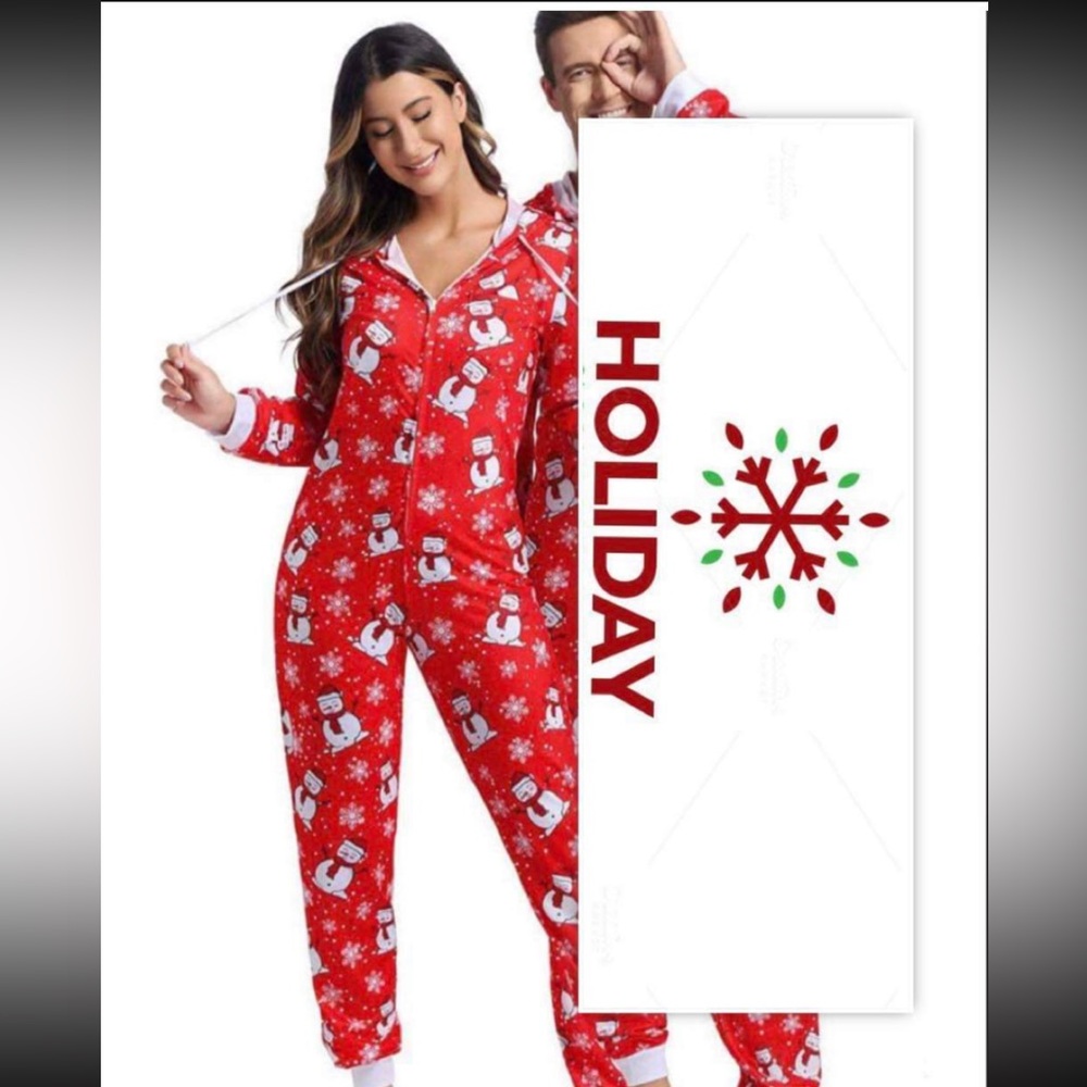 Holiday Adult Onesie Pajamas